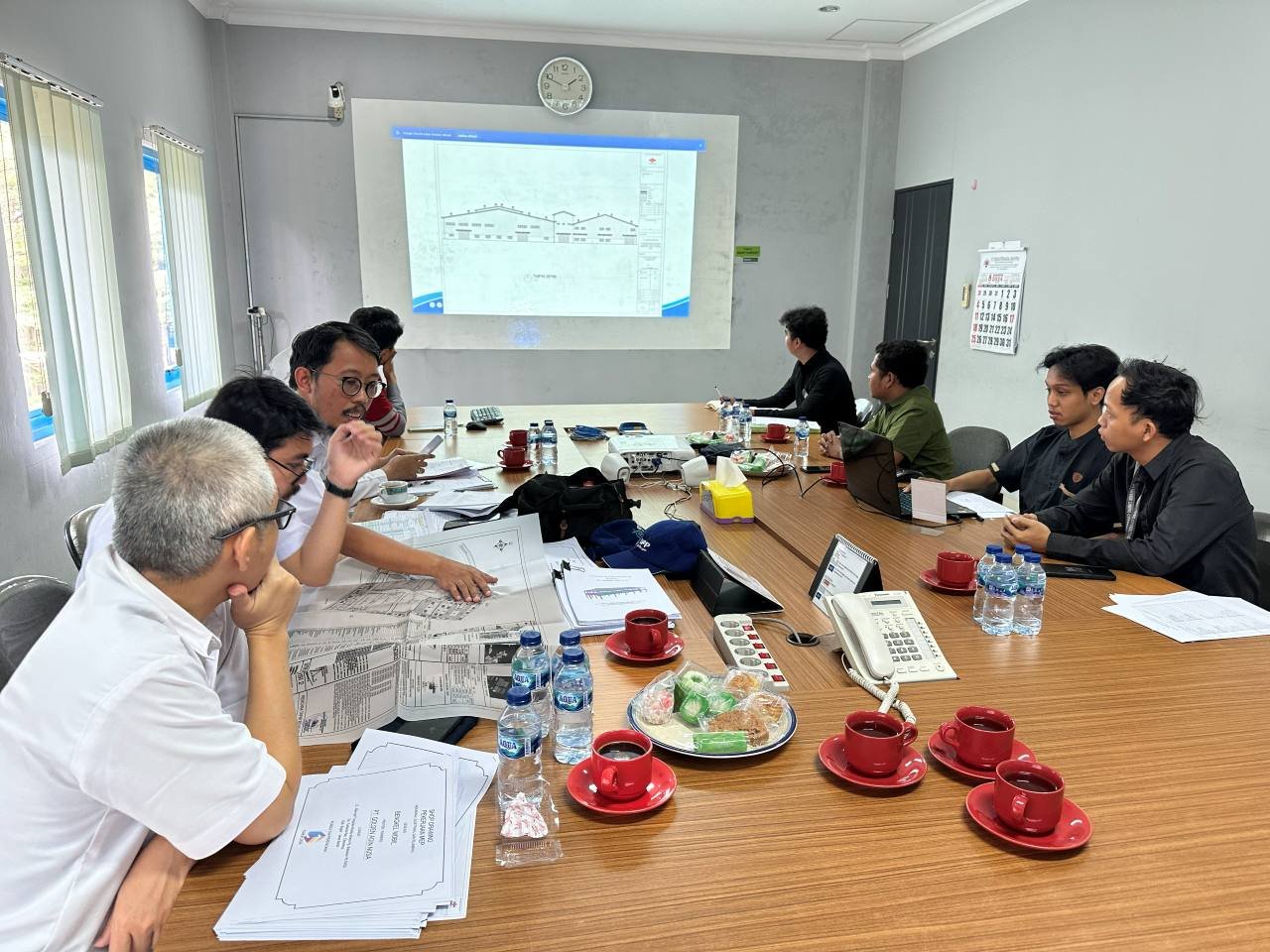 Sidang PBG dan SLF proyek PT Golden Agin Nusa